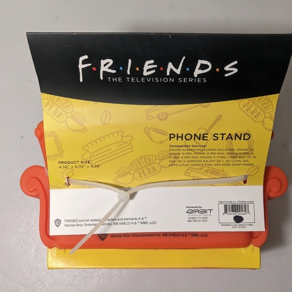 NEW- FRIENDS Sofa Cell Phone Stand Cell Phone Organization Compatible w/ iPhones - Picture 4 of 7